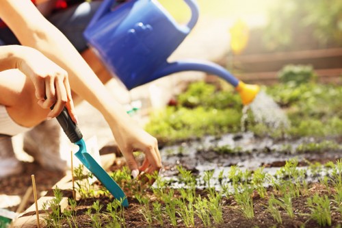 Patio cleaning service in New Cross restoring a garden patio